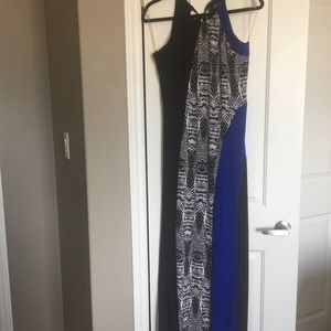 maxi dress flattering with back ties